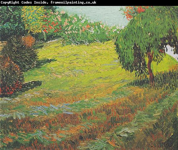 Vincent Van Gogh Garten mit Trauerweide
